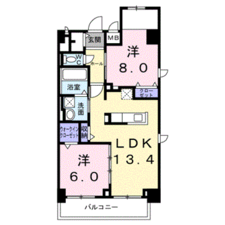 KUNIOの物件間取画像